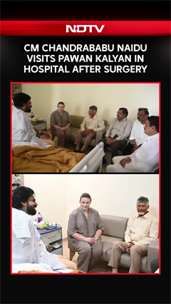 Pawan Kalyan Undergoes Surgery, CM Naidu Visits Him at Mumbai Hospital