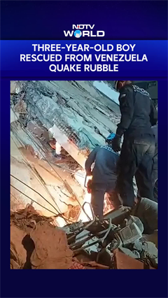 3-year-old Found Alive After 6 Days Under Venezuela Quake Rubble