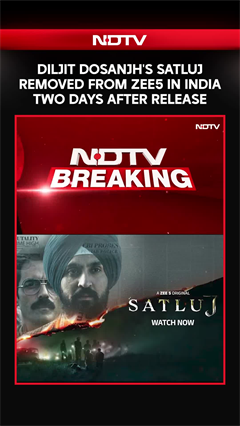 Satluj Movie News | Diljit Dosanjh's Satluj Removed From Zee5 In India Two Days After Release