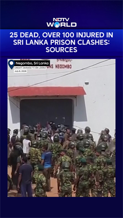At Least 25 Dead, Over 100 Injured In Sri Lanka Prison Clashes: Reports