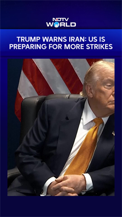 Trump Warns Iran That US Is Preparing For More Strikes After Saying Ceasefire Is Over