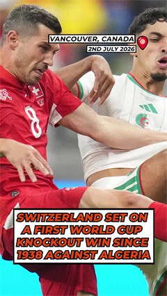 FIFA World Cup 2026 | Embolo, Ndoye Fire Switzerland To 2-0 Win Over Algeria