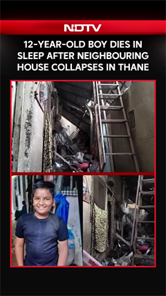 Maharashtra: House Collapse Claims 12-Year-Old's Life In Thane