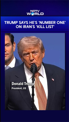 Trump Says He's 'Number One' On Iran's 'Kill List'