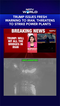 Trump Warns Iran, Threatens Strikes on Key Infrastructure