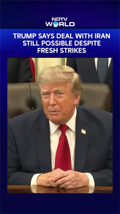 Trump Says Iran Deal Still Possible Despite Fresh US Strikes