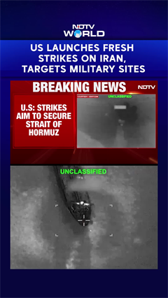 US Vs Iran | US Launches Fresh Strikes On Iran, Targets Military Sites