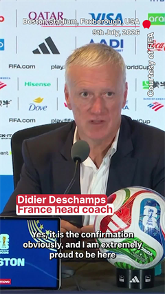 France Coach Deschamps Credits The Players For 3rd Semifinal In A Row | FIFA World Cup