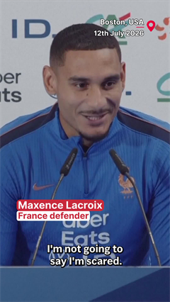 FIFA World Cup Semifinal | "Fearless": France's Lacroix Ahead Of Spain Clash
