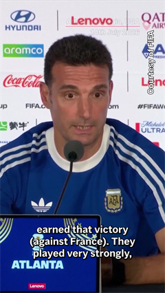 Argentina Vs England FIFA Semifinal | Argentina Coach On The Historic Argentina-England Rivalry