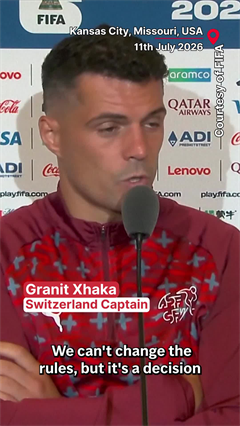Argentina Vs Switzerland Red Card Row | "A Game Killer": Swiss Captain Xhaka On Red Card