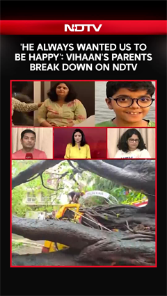 Video: Mumbai News | 'He Always Wanted Us To Be Happy': Vihaan's Parents Break Down On NDTV
