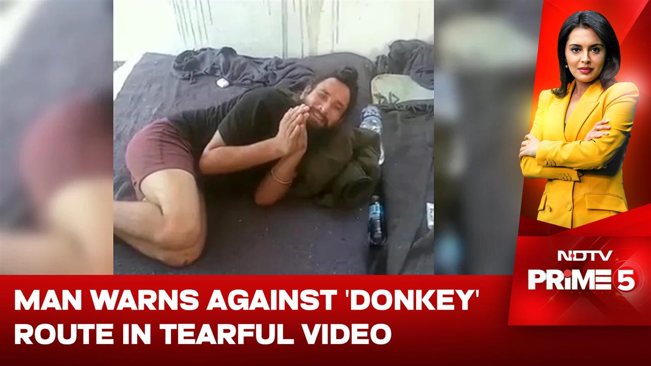 Punjab Man Warns Against 'Donkey' Route In Tearful Video From Mexico: "Made A Mistake":
