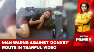 Punjab Man Warns Against 'Donkey' Route In Tearful Video From Mexico: "Made A Mistake":