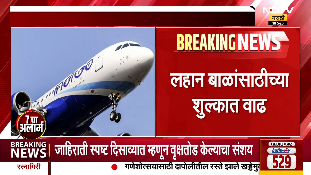 Indigo चा प्रवास आणखी मागणार, लहान बाळांसाठीच्या शुल्कात वाढ, किती रुपये अधिकचे मोजावे लागणार?