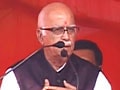 Video : Advani's yatra ends at Ramlila Maidan in Delhi