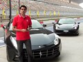 Video : Ferrari's first India drive