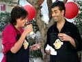 Karan Johar, Aneesha Baig try the chocolate fudge recipe