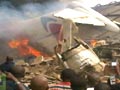Video : 153 feared killed as plane crashes into building in Nigeria