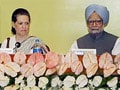 Video : At Congress meet, Sonia Gandhi defends PM against allegations by Team Anna