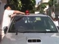 Video : Officials 'forcibly' remove beacon from actress-politician Jaya Prada's car