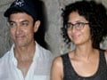 Video : Aamir's movie date with Kiran, Imran and Avantika
