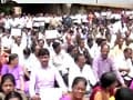 Video : Protest against Telangana: No work in Andhra Pradesh secretariat for third day
