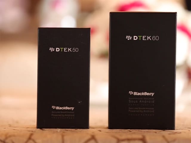 Video : BlackBerry DTEK50, DTEK60 First Look
