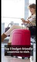 Videos : Top 3 budget-friendly countries to visit
