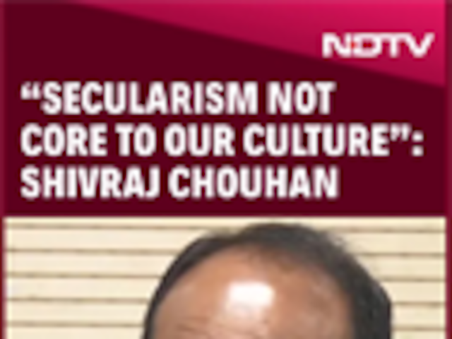 Video: Shivraj Singh Chouhan Calls For Removing 'Secularism' From Constitution