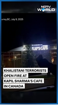 Khalistani Terrorists Open Fire At Kapil Sharma's Cafe