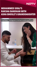 Mohammed Siraj Celebrates Raksha Bandhan With Asha Bhosle's ...