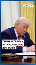 Trump Tariff On India | Trump Imposes Additional 25% Tariff On India, Total Goes Up To 50%