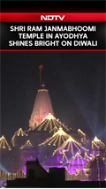 Shri Ram Janmabhoomi Temple In Ayodhya Shines Bright On Diwali