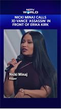 Rapper Nicki Minaj Calls US Vice President JD Vance A 'Assassin' In