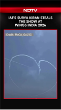 IAF'S Surya Kiran Steals The Show At Wings India 2026 In Hyderabad