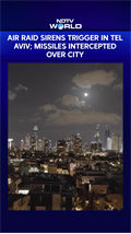 Iran Strikes Israel | Air Raid Sirens Trigger In Tel Aviv