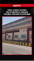 Viral Video Shows Delhi Metro’s Unique Double-Decker Platform