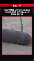 Suspected WWII-Era Bomb Found Near River Bank In Jamshedpur