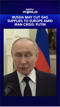 Iran Israel War | Russia May Cut Gas Supplies To Europe Amid Iran Crisis: Putin
