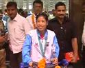 Video : Indian women boxers return from Kazakhstan