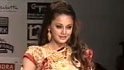 Minissha sparkles on the ramp
