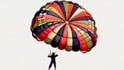 Paragliding for blind students