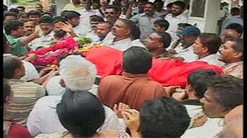 Video : Top Maoist leader Azad cremated