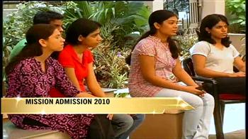 Video : Mission Admission 2010: Pursuing CA along with graduation