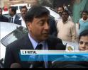 Video : LN Mittal angry over project delays