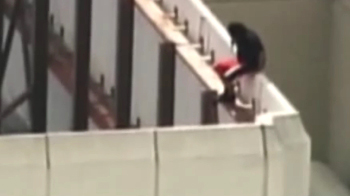 Famous rapper helps talk suicidal man off ledge