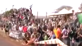 Spectator stand collapses in Brazil injuring 111 people