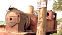 Videos : German rail engine in Noida field