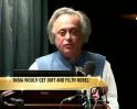 Video : India deserves Nobel for filth: Jairam Ramesh
